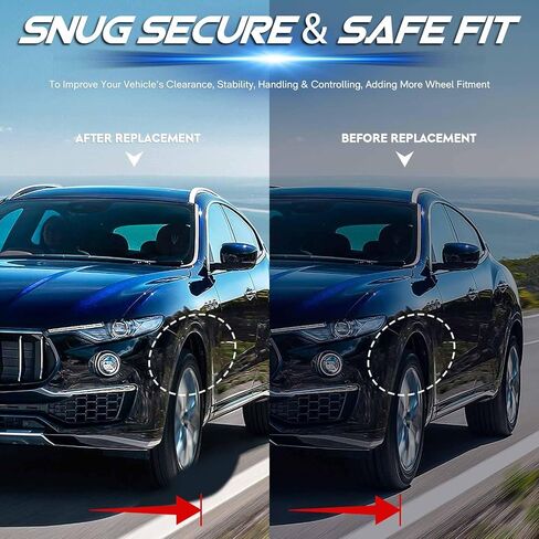 فواصل عجلات 4 × 110 مم 1.5 بوصة (38.1 مم) مقاس 74 مم لسيارة Honda Foreman Rancher TRX450R Recon Rincon Sportrax، 10 × 1.25 مسامير و4 محولات عجلات تناسب سوزوكي إيجر كينج كواد أوزارك فينسون، مجموعة من 4 in Kuwait