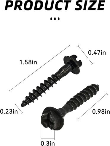 5PCS Car Air Filter Box Screws, Air Filter Housing Retaining Bolts, Automotive Air Filter Cover Retainers Replacement Accessories, Compatible with Pacifica Patriot Journey in Kuwait