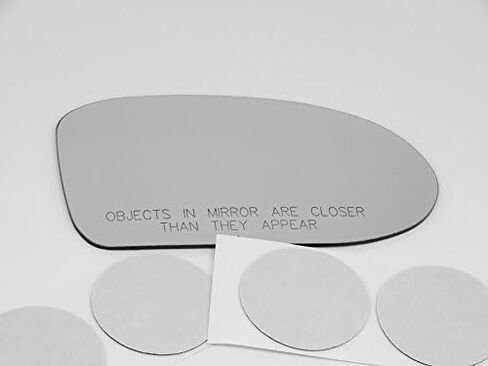 Fits 1991-1996 Park Ave, Olds 98, Regency 1992-1998 Lesabre, Olds 88, 1996-1999 Olds LSS Right Passenger Convex Mirror Glass Lens w/Adhesive USA Fits Models Without Auto Dimming in Kuwait