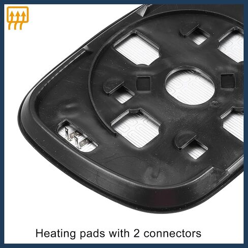 for Dodge Caravan for Chrysler Town Country Car Rearview Driver Left Side Heated Mirror Glass Replacement W/Backing in Saudi Arabia