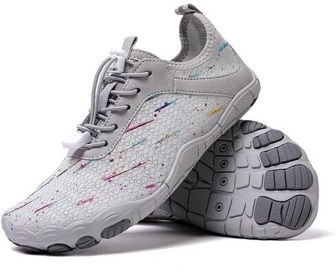أحذية Peak Footwear بمقدمة واسعة حافية القدم من أجل محاذاة طبيعية وراحة طوال اليوم - تصميم بسيط للجنسين مع نعل مرن رفيع للغاية، هيكل خفيف الوزن، مواد مسامية للمشي اليومي والملابس الكاجوال in Kuwait