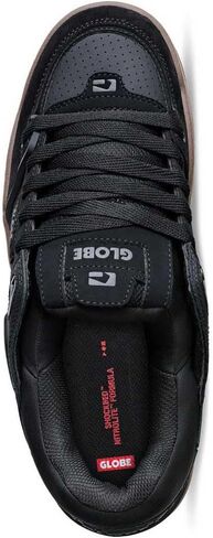 Globe Men's Fusion Skate Shoe, Black/Tobacco Gum, 13 in Saudi Arabia