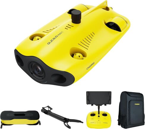 Chasing Gladius MINI S Upgraded Professional Underwater Camcorders Set, With 4k Resolution + Eis Anti-shake Camera, Remote Control And App Remote Control, Prevent Motor Jams' Patent Technology in Kuwait