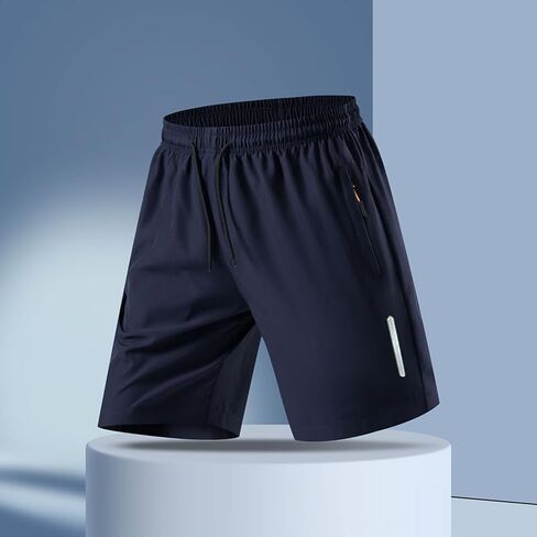 Mens Workout Athletic Shorts 5 inch Inseam Quick Dry Hiking Shorts Men Lightweight Sports Gym Shorts Running in Saudi Arabia