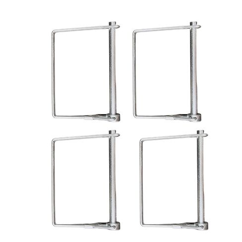 4 Pack Trailer Hitch Pin 1/4x3.38 Inch, Zinc Coated Carbon Steel, Heavy Duty Safety Lock Pin for Boat, RV, Utility Trailers, Secure & Durable Connection in Kuwait
