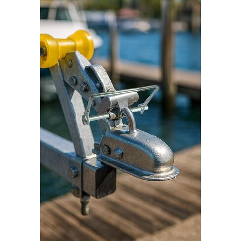 4 Pack Trailer Hitch Pin 1/4x3.38 Inch, Zinc Coated Carbon Steel, Heavy Duty Safety Lock Pin for Boat, RV, Utility Trailers, Secure & Durable Connection in Kuwait