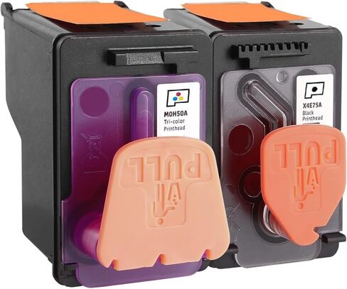 Smart Tank Plus 651 Printhead X4E75A M0H50A Print Head for HP Smart Tank 510 515 530 532 580 610 615 618 500 5100 Series Smart Tank Plus 551 550 570 650 Series | X4E75A Black and M0H50A Tri-Color in Kuwait