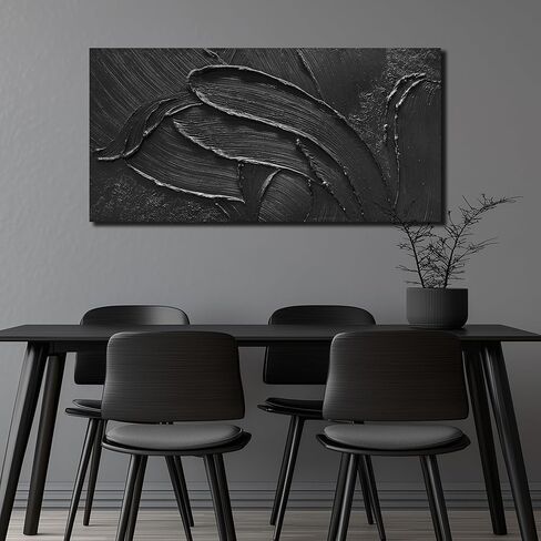 Hand Painted Oil Paintings On Canvas Abstract Painting Wall Art for Bedroom 3D Textured Wall Decor for Living Room 20 x 40 Inch in Saudi Arabia