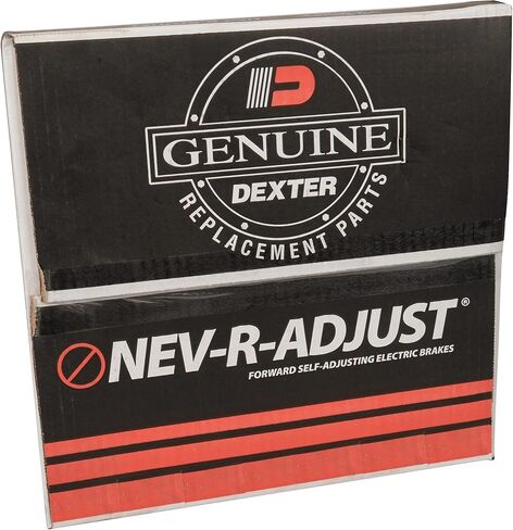 Dexter Axle K23-459-00 Trailer Brake Assembly; Dexter 12" x 2" ; Nev-R-Adjust ™ CSA; Electric Drum Brake System; 5200 lb Axle; Right Side; With Brake 023-459-00/ Instruction Sheet 059-726-00; Boxed in Kuwait