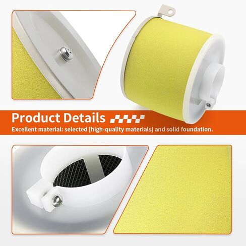 Air Filter + Guide kit w/Oil Filter For Kawasaki Bayou 220 250 KLF 220 250 1988-2011 Bayou 300 KLF300-B 1988 in Saudi Arabia