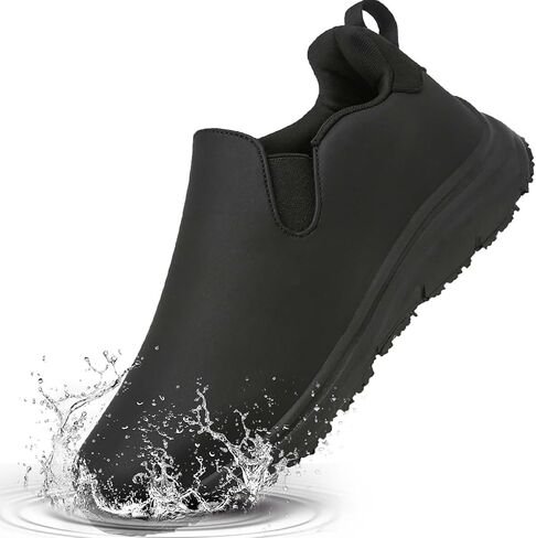 أحذية عمل مضادة للانزلاق للرجال والنساء، حذاء خدمة الطعام مقاوم للماء والزيوت، Zapatos de Trabajo para in Kuwait