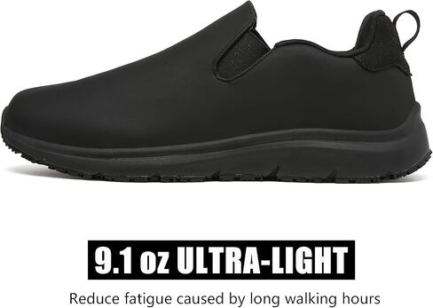 أحذية عمل مضادة للانزلاق للرجال والنساء، حذاء خدمة الطعام مقاوم للماء والزيوت، Zapatos de Trabajo para in Kuwait