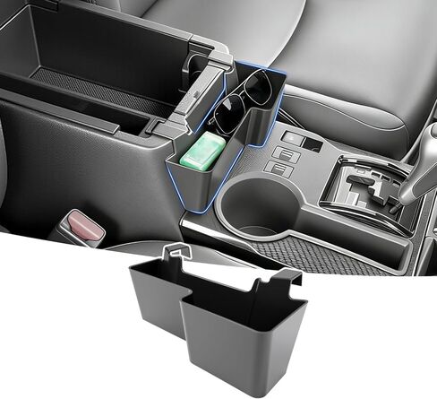 ترقية وحدة التحكم المعلقة المنظم تناسب 2010-2024 Toyota 4Runner وحدة التحكم المركزية صينية تخزين مسند الذراع صندوق معلق متوافق مع الملحقات الداخلية 4Runner (ترقية وحدة التحكم المعلقة) in Kuwait