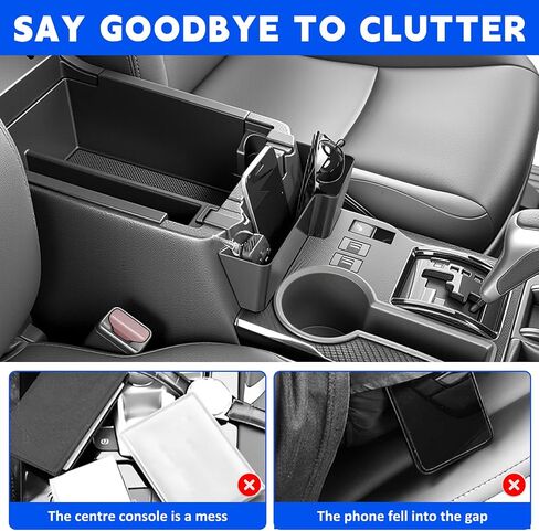 ترقية وحدة التحكم المعلقة المنظم تناسب 2010-2024 Toyota 4Runner وحدة التحكم المركزية صينية تخزين مسند الذراع صندوق معلق متوافق مع الملحقات الداخلية 4Runner (ترقية وحدة التحكم المعلقة) in Kuwait