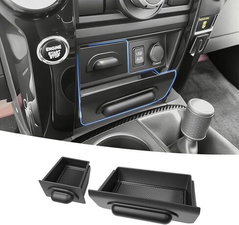 ترقية وحدة التحكم المعلقة المنظم تناسب 2010-2024 Toyota 4Runner وحدة التحكم المركزية صينية تخزين مسند الذراع صندوق معلق متوافق مع الملحقات الداخلية 4Runner (ترقية وحدة التحكم المعلقة) in Kuwait