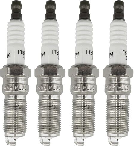 Iridium Spark Plugs SP530 Set of 4pcs Compatible With Ford Fusion S SE SEL Mercury Milan Base Premier 2006 2007 2008 2009 2.3L L4 in Kuwait
