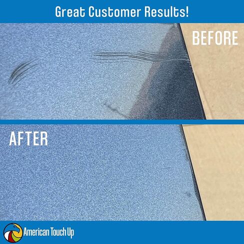 American Touch Up Paint Exact Match Compatible with Toyota 8X0 Heritage Blue - Paint Jar, Full in Kuwait