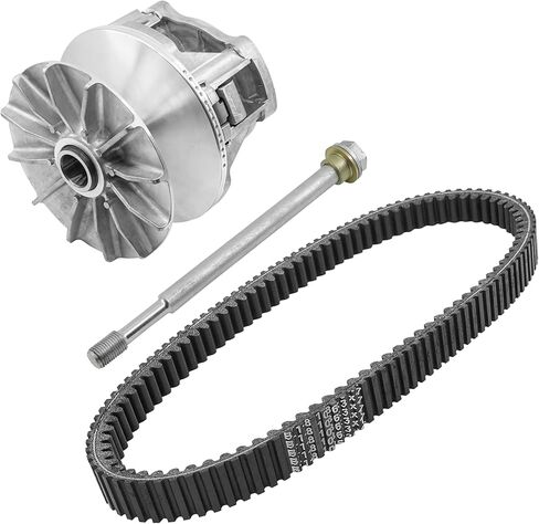 Caltric 1323283 3211142 7518412 Primary Drive Clutch With Belt & Bolt Compatible with Polaris RZR 900 2016-2023 in Saudi Arabia