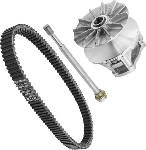 Caltric 1323283 3211142 7518412 Primary Drive Clutch With Belt & Bolt Compatible with Polaris RZR 900 2016-2023 in Saudi Arabia