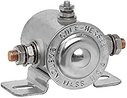 RAREELECTRICAL Continuous Duty 12V 85 Amp Solenoid Compatible With Cole Hersee 24106-Bx Pollak 52-312P 3 Terminal Spst Copper Contacts Plated Steel in Saudi Arabia