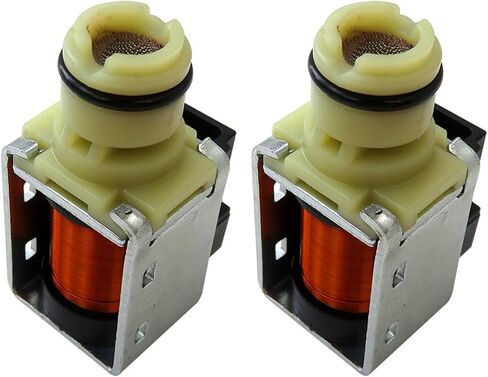 2 Pcs 24230298 4L60E 4L65E Automatic Transmission Shift Solenoid Replacement for S10 S15 Jimmy Sonoma 1993-2004 L4 2.5L V6 4.3L 4SPD RWD 4x4 in Saudi Arabia
