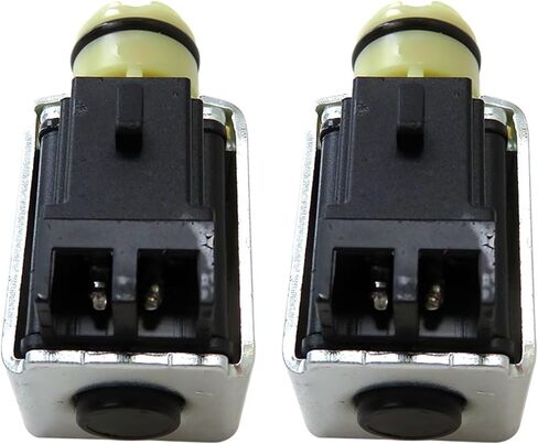 2 Pcs 24230298 4L60E 4L65E Automatic Transmission Shift Solenoid Replacement for S10 S15 Jimmy Sonoma 1993-2004 L4 2.5L V6 4.3L 4SPD RWD 4x4 in Saudi Arabia