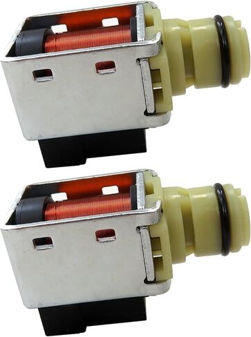 2 Pcs 24230298 4L60E 4L65E Automatic Transmission Shift Solenoid Replacement for S10 S15 Jimmy Sonoma 1993-2004 L4 2.5L V6 4.3L 4SPD RWD 4x4 in Saudi Arabia