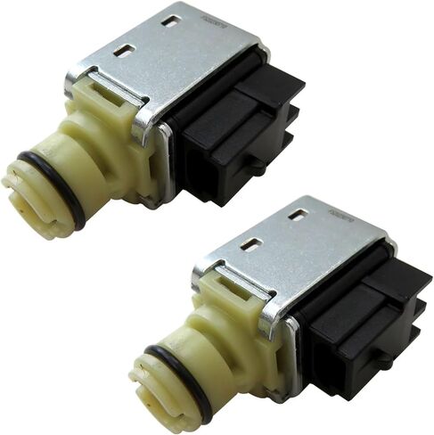2 Pcs 24230298 4L60E 4L65E Automatic Transmission Shift Solenoid Replacement for S10 S15 Jimmy Sonoma 1993-2004 L4 2.5L V6 4.3L 4SPD RWD 4x4 in Saudi Arabia