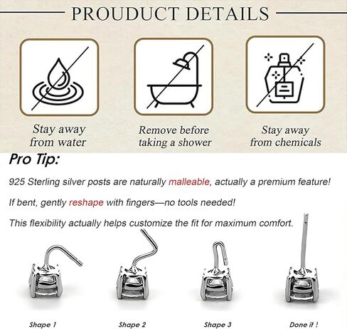 HUGE TOMATO 18K Gold Plated 925 Sterling Silver Shell Pearl Stud Earrings, Big Simulated Pearl Earrings for Women - Oversized Classic Faux Round Large Ear Studs, Hypoallergenic Safe for Sensitive Ears in Kuwait