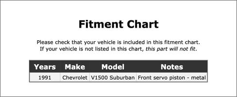 Automatic Transmission Servo Piston Seal Ring Compatible With Chevrolet V1500 Suburban 1991 P-3518918 in Saudi Arabia