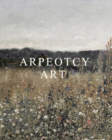 ARPEOTCY Extra Large Vintage Framed Wall Art, 36x54 Inch Flower Meadow Landscape Hanging Framed Wall Art Decor for Living Room Bedroom, Canvas Prints, Retro Scenery Pictures Above of Bed in Kuwait