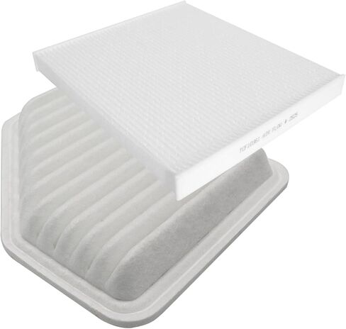 2Pcs Engine & Cabin Air Filters, Fit for 2005-2010 Chevy Cobalt, 2007-2010 Pontiac G5, 2005-2006 Pontiac Pursuit, CA9969, CF10361 in Kuwait