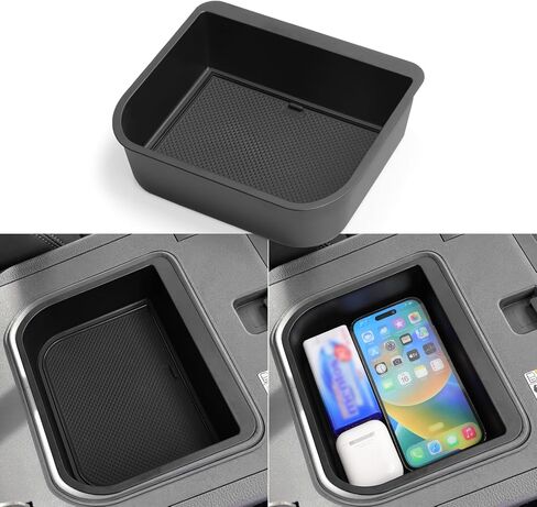 LUCKEASY Armrest Box Cool Box for 2024 2025 2026 to-yota Land Cruiser Prado 250/ Lexus GX 550 (Only Fit Cool Box) for Prado 250 Accessories Center Console Organizer ABS Insert Tray Black in Kuwait