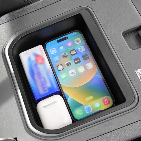 LUCKEASY Armrest Box Cool Box for 2024 2025 2026 to-yota Land Cruiser Prado 250/ Lexus GX 550 (Only Fit Cool Box) for Prado 250 Accessories Center Console Organizer ABS Insert Tray Black in Kuwait