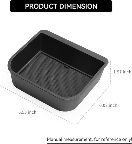 LUCKEASY Armrest Box Cool Box for 2024 2025 2026 to-yota Land Cruiser Prado 250/ Lexus GX 550 (Only Fit Cool Box) for Prado 250 Accessories Center Console Organizer ABS Insert Tray Black in Kuwait