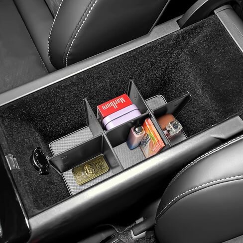 فواصل وحدة التحكم المركزية TACOBRO متوافقة مع ملحقات Toyota Camry (XSE/XLE/SE/LE) 2025 2026، منظم تخزين تحت المقعد من الجيل التاسع Camry in Saudi Arabia