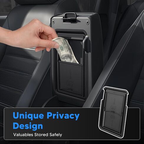 4PCS Center Console Organizer for Honda CR-V 2023-2026, Dashboard Storage Tray with Phone Holder Accessories Lower Center Console Organizer for CRV, Armrest Hidden Storage Interior with Anti-Slip Mats in Saudi Arabia