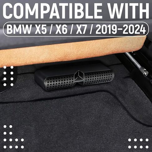 Car Air Vent Trim Covers Compatible with BMW X5/X6/X7 2019-2024, Durable Plastic Air Outlet Vent Protect, Set of 2 in Kuwait