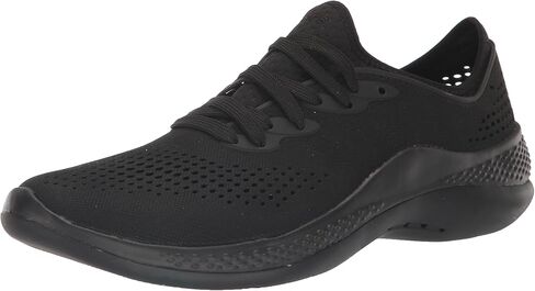 Crocs Men's LiteRide 360 Pacer Sneakers, Black/Black, 4 in Saudi Arabia