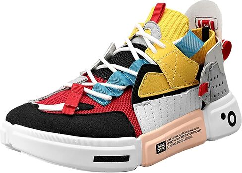 Niepce Inc Streetwear Patchwork Breathable Men's Fashion Casual Sneakers in Saudi Arabia