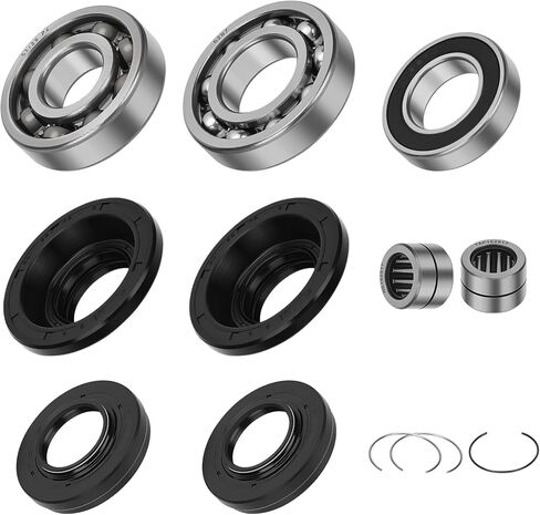 M MATI الخلفي التفاضلي تحمل مجموعة سدادات الختم لهوندا رانشر 420 4x4 2015-2024 روبيكون 500 520 2015-2024 91251-HL3-A01 91251-HR6-A61 96100-62070-00 06910-HR6-B00 in Kuwait