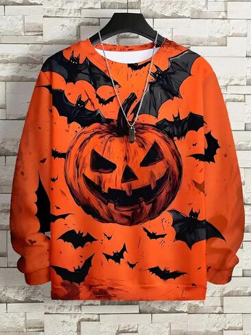 Sweatshirts for Plus Size Women Crewneck Long Sleeve Lightweight Pullover Sweaters Fashion Tops Outfits in Saudi Arabia