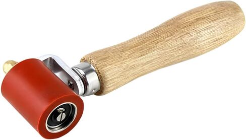 Car Silicone Seam Roller, 40mm Smoothing Press Seam Handheld Roller Tool for PVC, TPO, EPDM, Automotive Audio Sound Deadening Hand Welding Tool, Universal for Vehicles in Kuwait