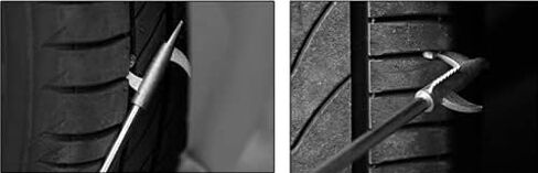 WOIWO 1PCS Multi-function Car Tyre Stone Cleaning Screwdriver Stone Hook Car Tyre Stone Cleaning Tool Gap Cleaner in Kuwait