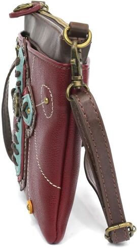 Chala Chevron Cross Vegan Leather Mini Crossbody Bag in Saudi Arabia