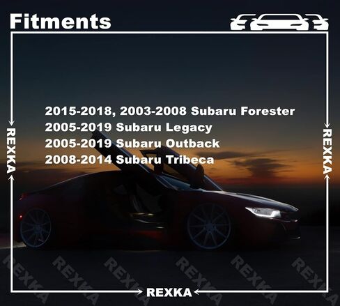 مشابك تشكيل لوحة الروك من ريكسكا لسوبارو 90913-0109 B9 تريبيكا، فورستر، إمبريزا، ليجاسي آند أوتباك 2012-03 (عبوة من 40 قطعة) in Kuwait