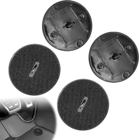 4PCS Floor Mat Fastener, Car Floor Mat Clips Replacement for B M VV 1, 3, 5, 6, 7, X3, X4, X5, X6 series, Car Mat Clips/Fixings/Fasteners Floor Twist Lock T Shape Mini F10 in Kuwait