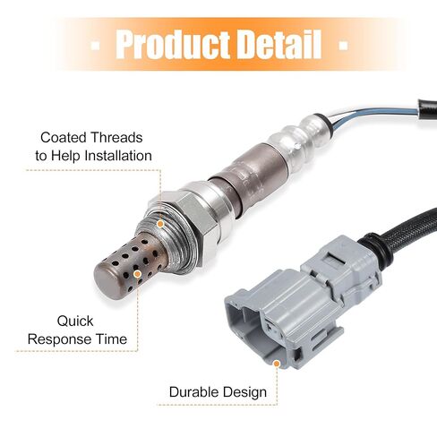 X AUTOHAUX 4 Wire Car Air Fuel Ratio O2 Oxygen Sensor Downstream 8946548110 250-24837 for Toyota Highlander 2004-2016 in Saudi Arabia