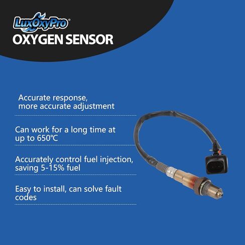 مستشعر الأكسجين O2 المنبع لفورد E-150 إسكيب إكسبلورر لـ F150 فييستا فليكس فوكس فيوجن موستانج كونيكت، لنكولن MKC MKS MKT MKZ نافيجيتور، لمازدا تحية، لميركوري ميلان استبدال 234-5113 in Kuwait