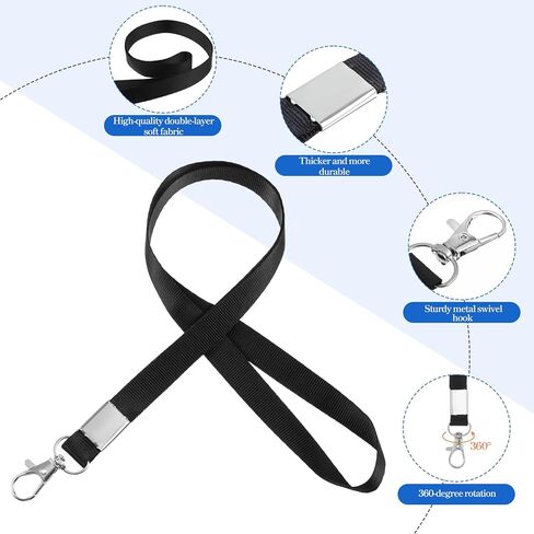 3 عبوات من حاملات جواز السفر الكبيرة جدًا مقاس 4 × 5.5 بوصة مع حبال، وحامل بطاقات PVC شفاف لبطاقة الهوية، وغطاء حماية مقاوم للماء لجواز السفر لتذكرة بطاقة الائتمان لطائرة الرحلات البحرية (أسود) in Kuwait